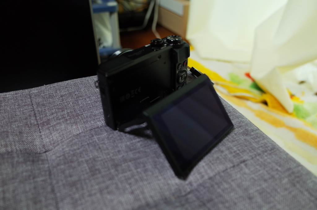 PowerShot G7 X Mark IIの背面部