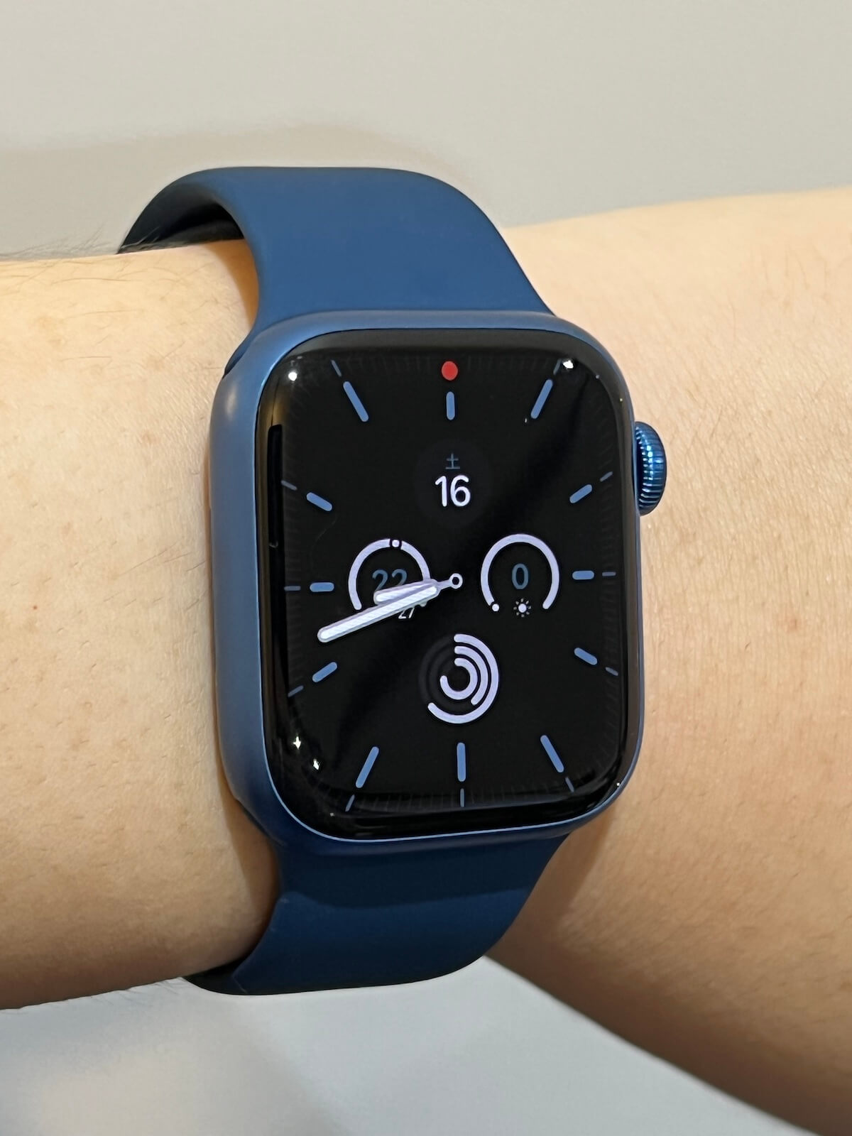 Apple Watch 7ブルーアルミニウムレビュー！44mmモデルからの買い替え ...