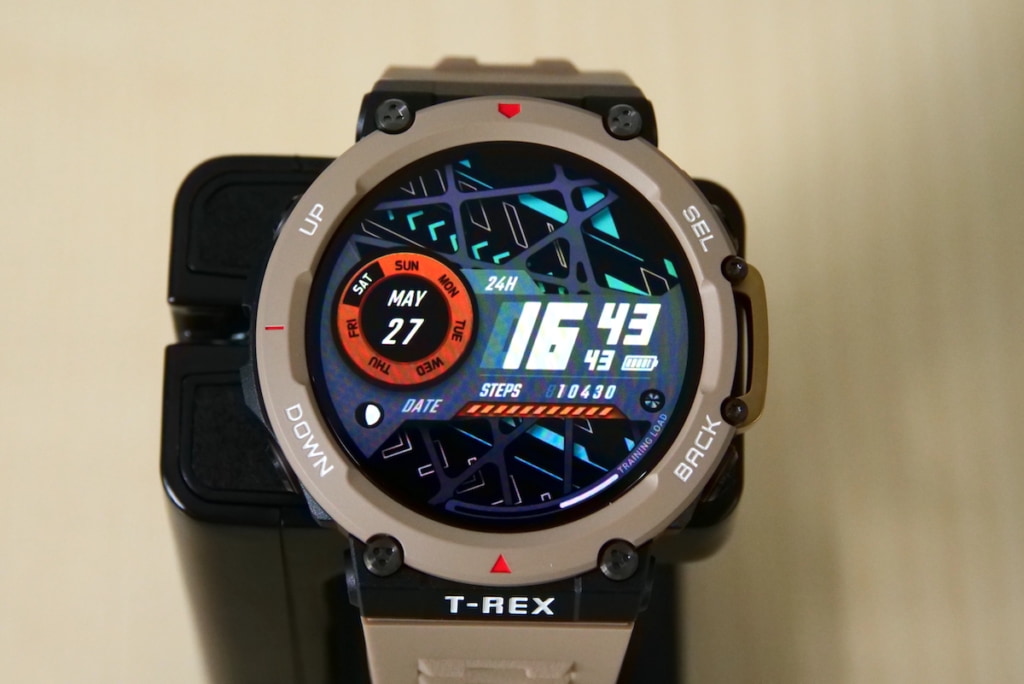 Amazfit T-Rex 2の文字盤