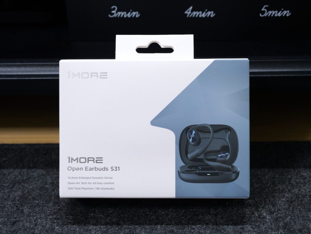 1MORE Open Earbuds S31のパッケージ