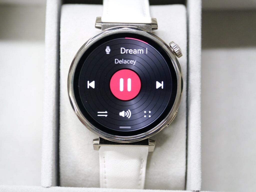 HUAWEI WATCH GT 5の音楽再生機能を使用