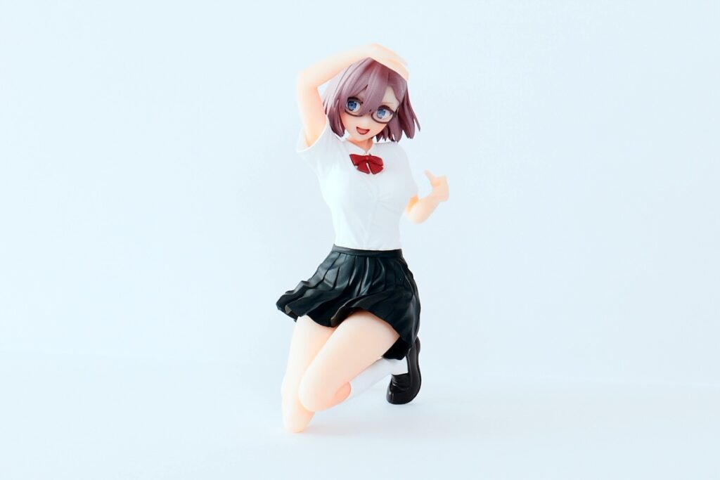 物撮りスケブでフィギュアを撮影